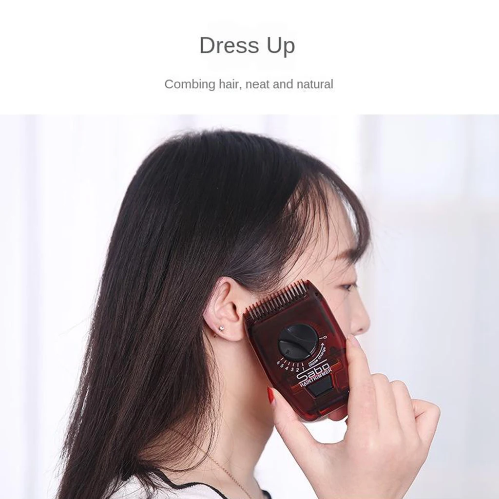 Plastic Clipper for Split Ends Portable Hair Trimmer Home Comb Salon Cordless Hairdressing