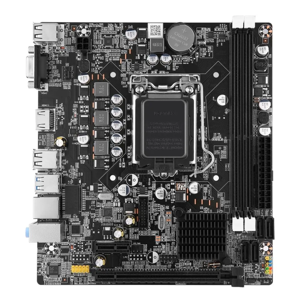 

B75-1155 Desktop Computer Mainboard Professional Motherboard CPU Interface LGA 1155 Durable Computer Accessories