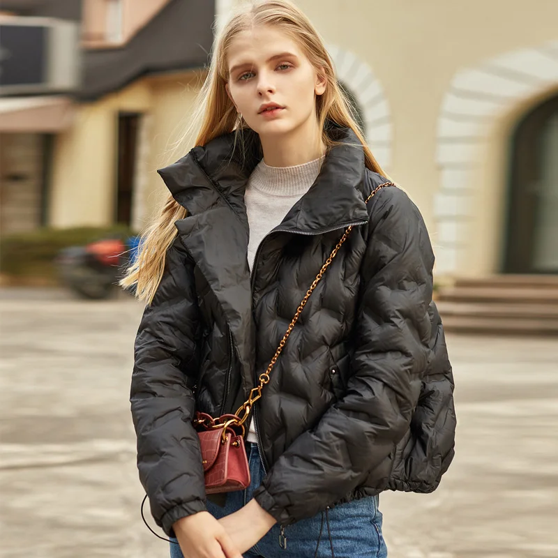 Janveny 2020 Winter Fashion Ultra Light 90% White