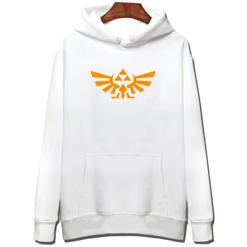 

Legend of Zelda White Sweatshirt Men/Women Fashion Casual Hip Hop Hoodie Print Legend of Zelda Men's Hoody Plus Size XXS-4XL