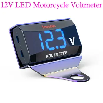 

12V LED Digital Display Voltmeter Car Motorcycle Voltage Gauge Panel Meter