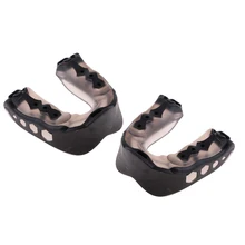 1 пара Защита рта/Защита зубов-отлично подходит для бокса, ММА, регби, Муай Тай, каратэ, тхэквондо и всех контактных видов спорта