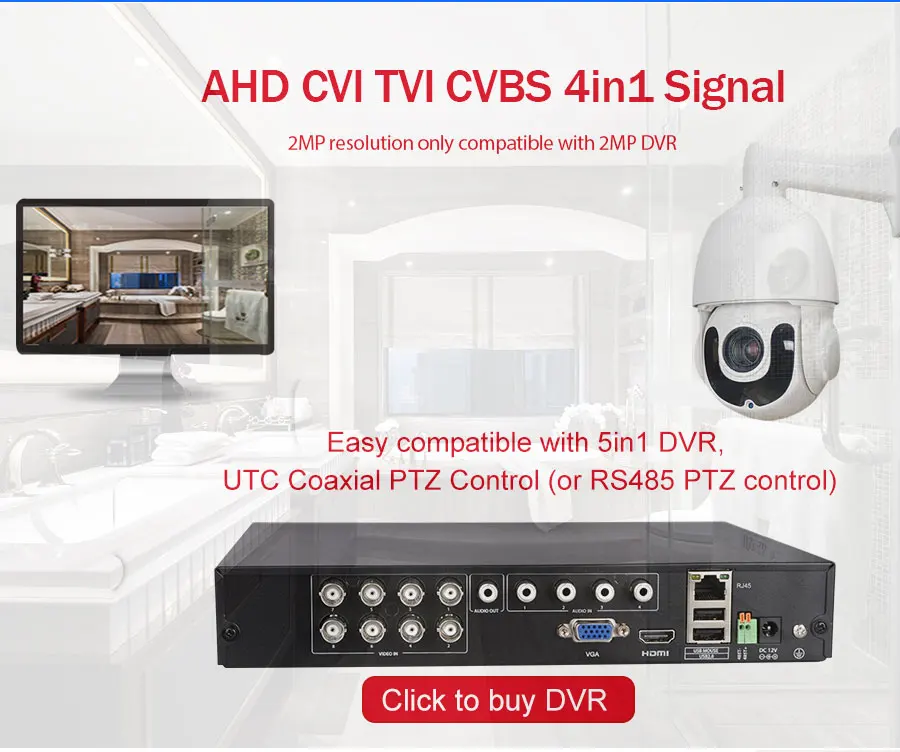 Открытый " Мини Скорость купольная ptz-камера AHD 1080P 40X зум TVI CVI CVBS 4IN1 2.0MP автоматическая фокусировка лазерной светодиодный IR150M коаксиальный PTZ Управление