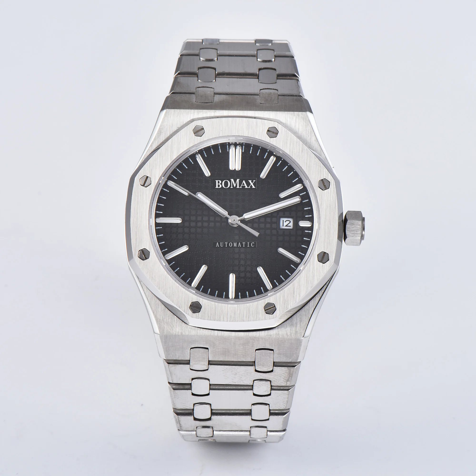BOMAX часы мужские 41 мм Топ люксовый бренд модные спортивные автоматические механические часы для мужчин сапфировое стекло водонепроницаемые часы - Цвет: Seagull 1