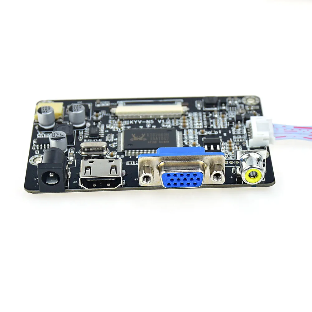 Original VGA HDMI AV LCD Controller Board for 5inch ZJ050NA-08C 640x480 AT050TN22 LCD Screen