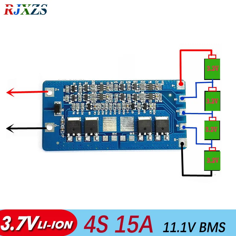 4S 15A BMS PCM литий ионная плата защиты батареи 2016 новинка 3S upgrage bms pcm для применения в
