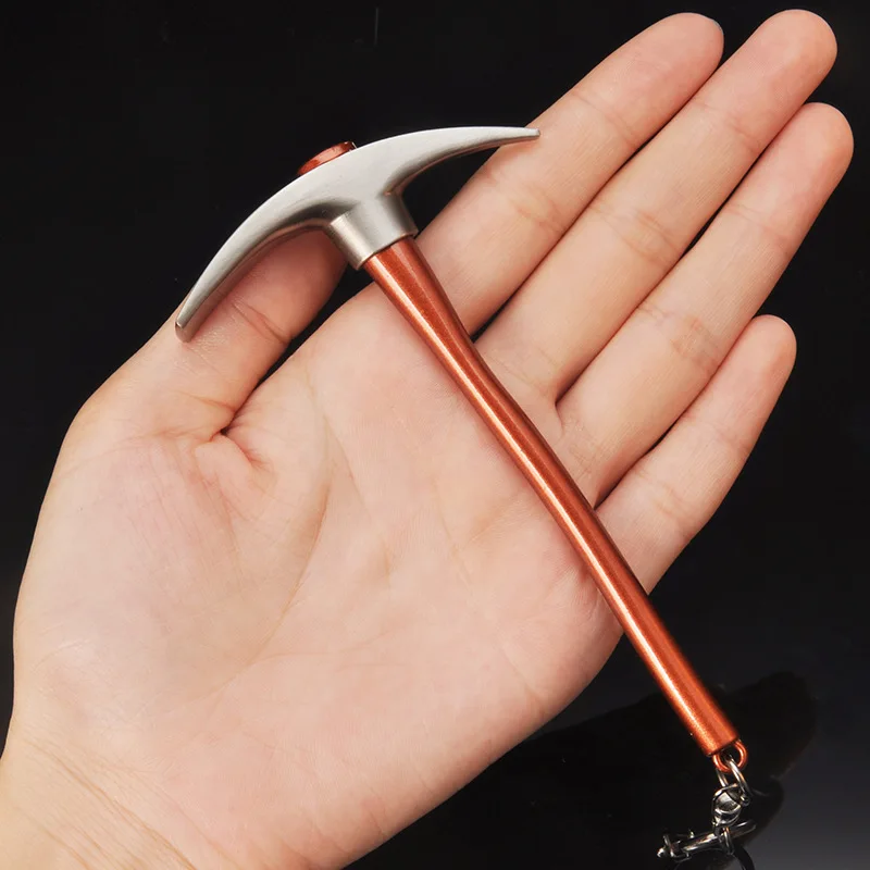 Battle Royale Keyring Pickaxe Game Weapon Model Toys Matel Keychain Alloy Action Figure