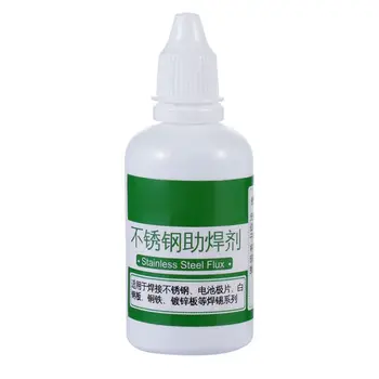 

Powerful Rosin Soldering Agent No-clean Watteries Flux Stainless Steel White Steel Plate Iron Battery Welding Water Liquid Flux