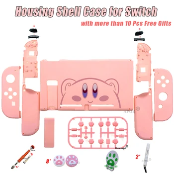

New Protective Hard PC Case Shell For Nintendo Switch NS Animal Crossing Colorful Back Cover Shell Housing Game Accessories