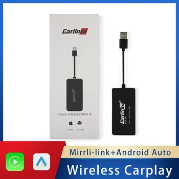 

Carlinkit Wireless Carplay Usb Dongle Smart Link For Apple CarPlay Android Auto Car Radio Mirrorlink Airplay Car play