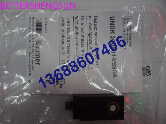 USDK 30D9003 [Original] Ultrasonic Sensor USDK 30D9003/S14 AliExpress