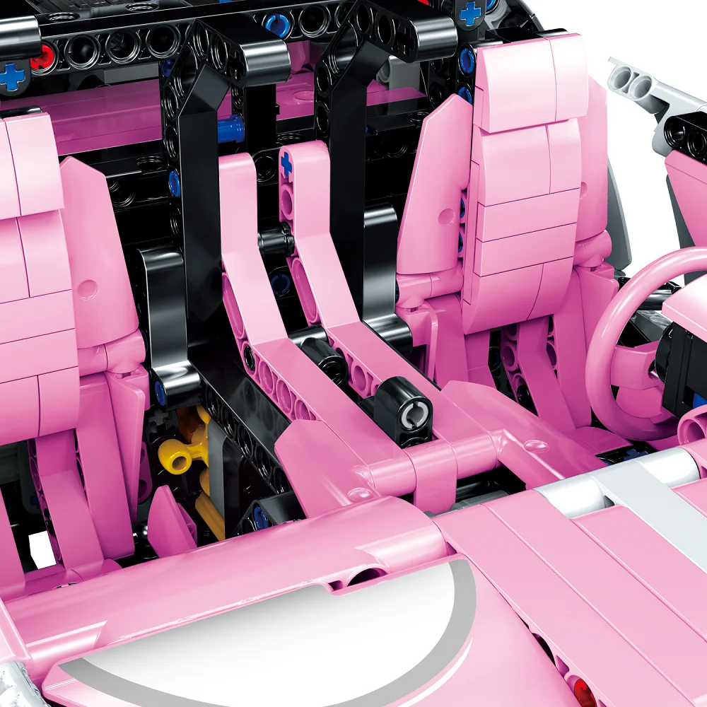Technic Car Series 1:10 Bugattis 42083, модель суперкара, строительные блоки, собранные кирпичи для детей, игрушки, подарок ребенку