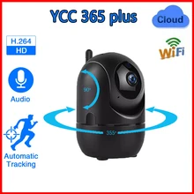 Ycc365 além de câmera de vigilância de vídeo inteligente 1080p nuvem câmera ip rastreamento automático rede sem fio wi-fi câmera cctv bebê