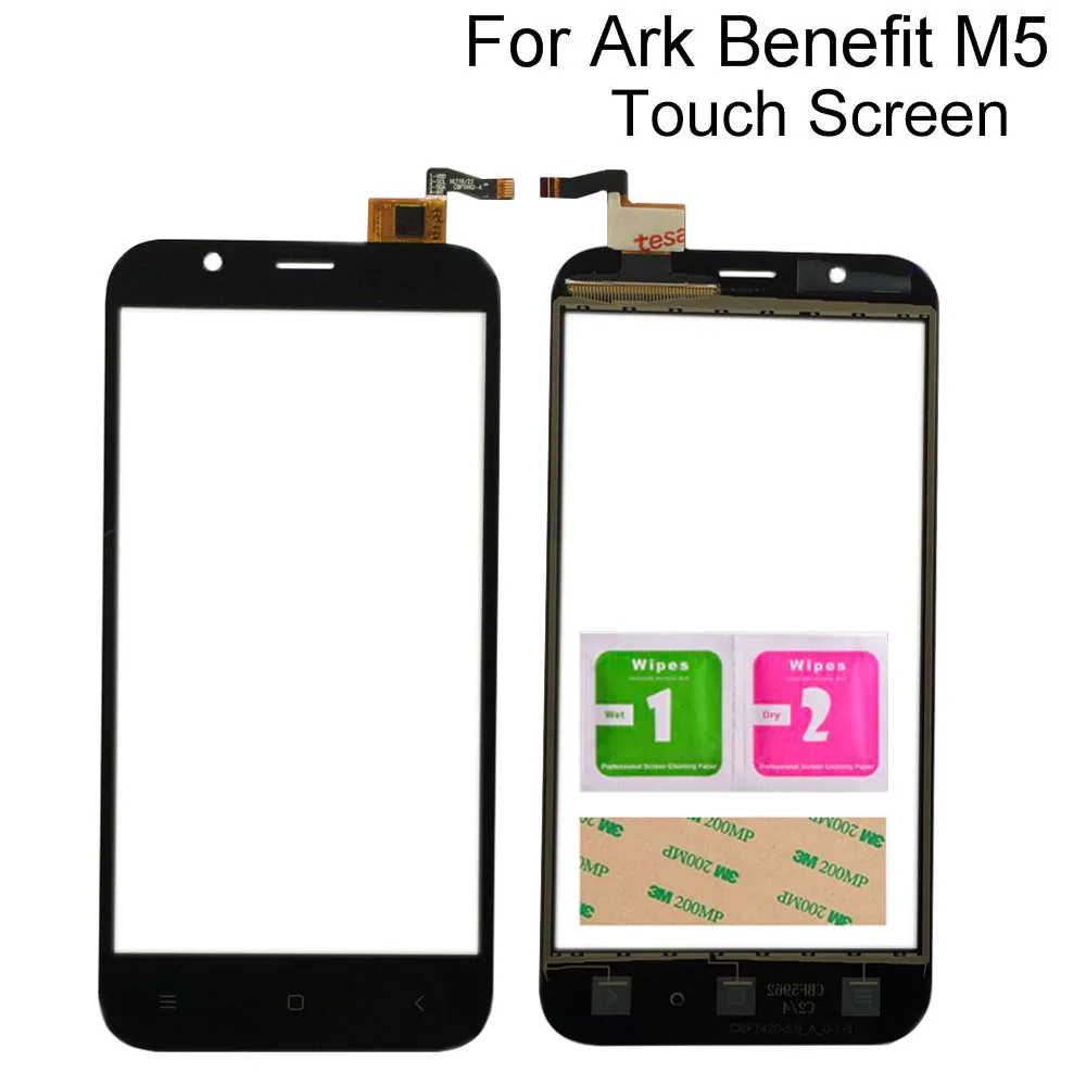 Мобильный телефон сенсорный экран для Ark Benefit M5 инструменты линза датчика на