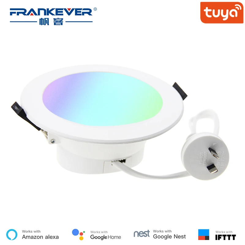 Светодиодный светильник FrankEver Smart Wifi 10 Вт сертификат SAA для приложения Tuya в
