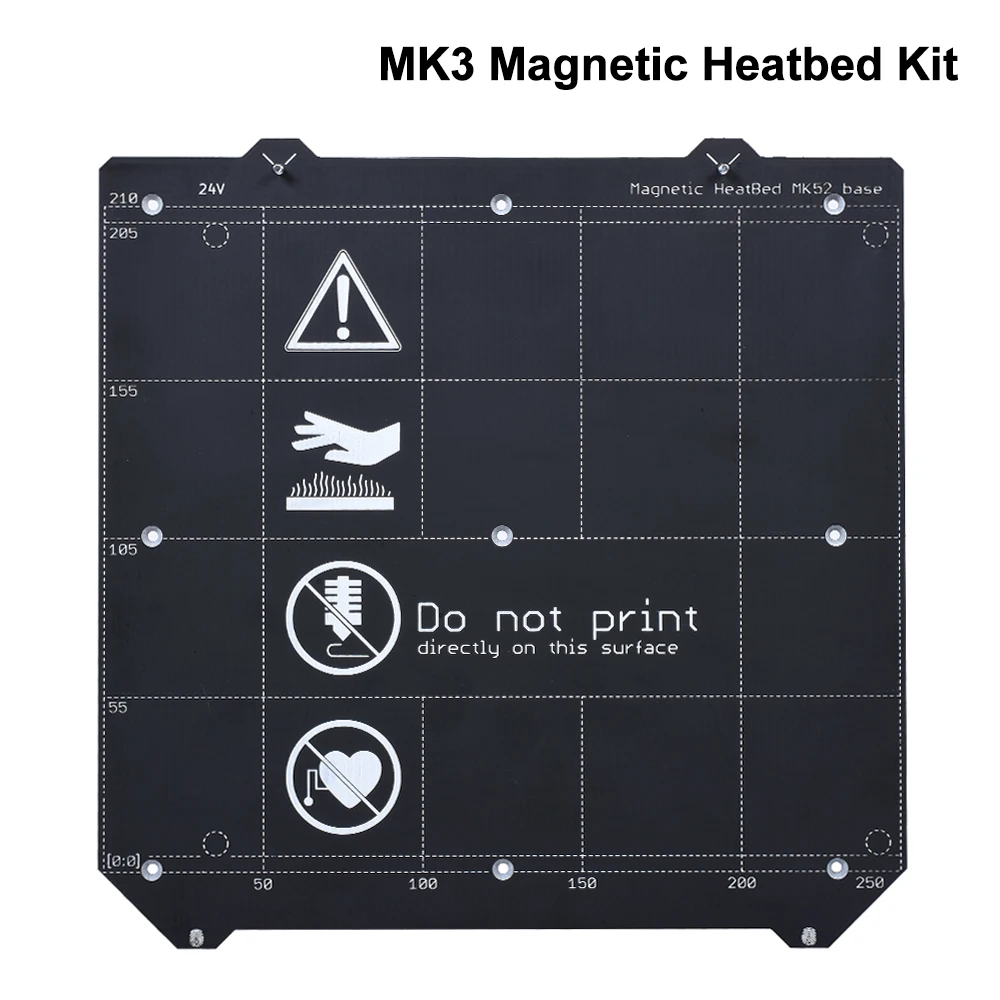 BIQU 3D Printer Parts Clone I3 MK3 Magnetic Heatbed MK52 24V MK3 Spring 