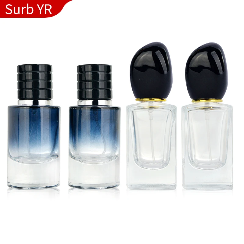 30ml Thick Glass Perfume Bottles Travel Pocket Spray Empty Rectangular Mist Dispenser Atomizer | Красота и здоровье
