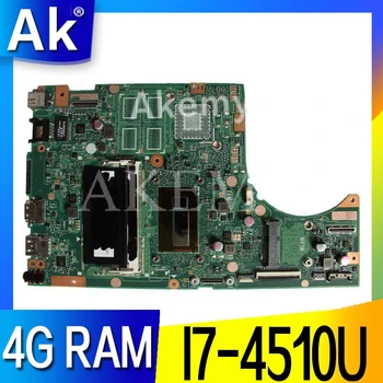 

AK TP500LA/TP500LN Laptop motherboard for ASUS TP500LA TP500LN TP500LD TP500L TP500 Test original mainboard 4GRAM I7-4510U