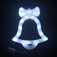 Открытый Водонепроницаемый Висячие украшения колокольчик напрямую от производителя светодиодный водонепроницаемый звонок красочные огни Весенний фестиваль ПИС
