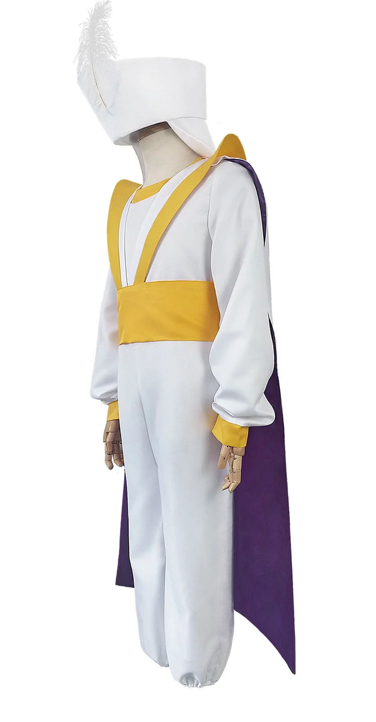 Человека для косплея Puella Magi одежда на Хэллоуин с рисунком из аниме для взрослых Лампа Аладдина принц ролевых игр Rarty карнавальный костюм Косплэй нарядное Адам принц Костюм