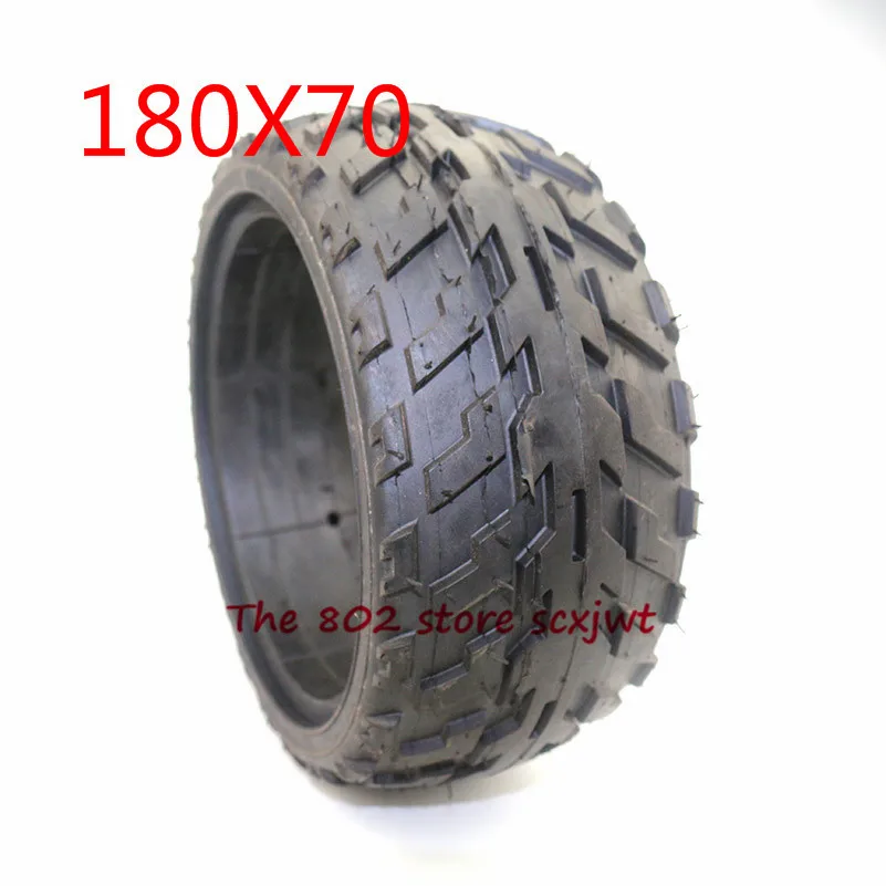 High quality 180x70 solid tire fits electric scooter car 180*70 non inflatable tubeless tyre motorcycle part