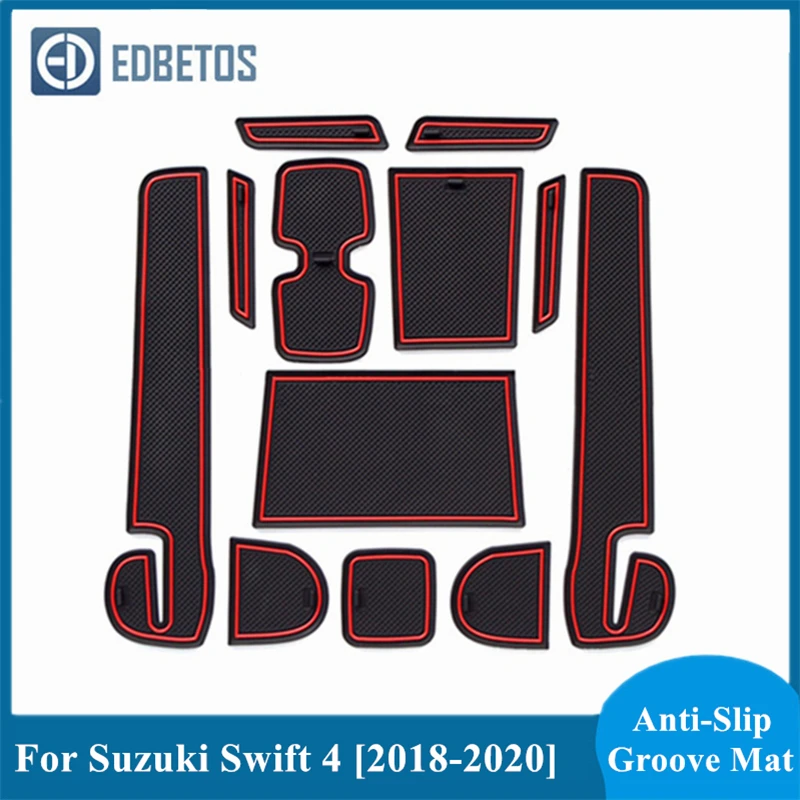 Салонные подложки для Suzuki Swift 4 2018 2019 2020 ZC33S Аксессуары Анти-скольжения Мат