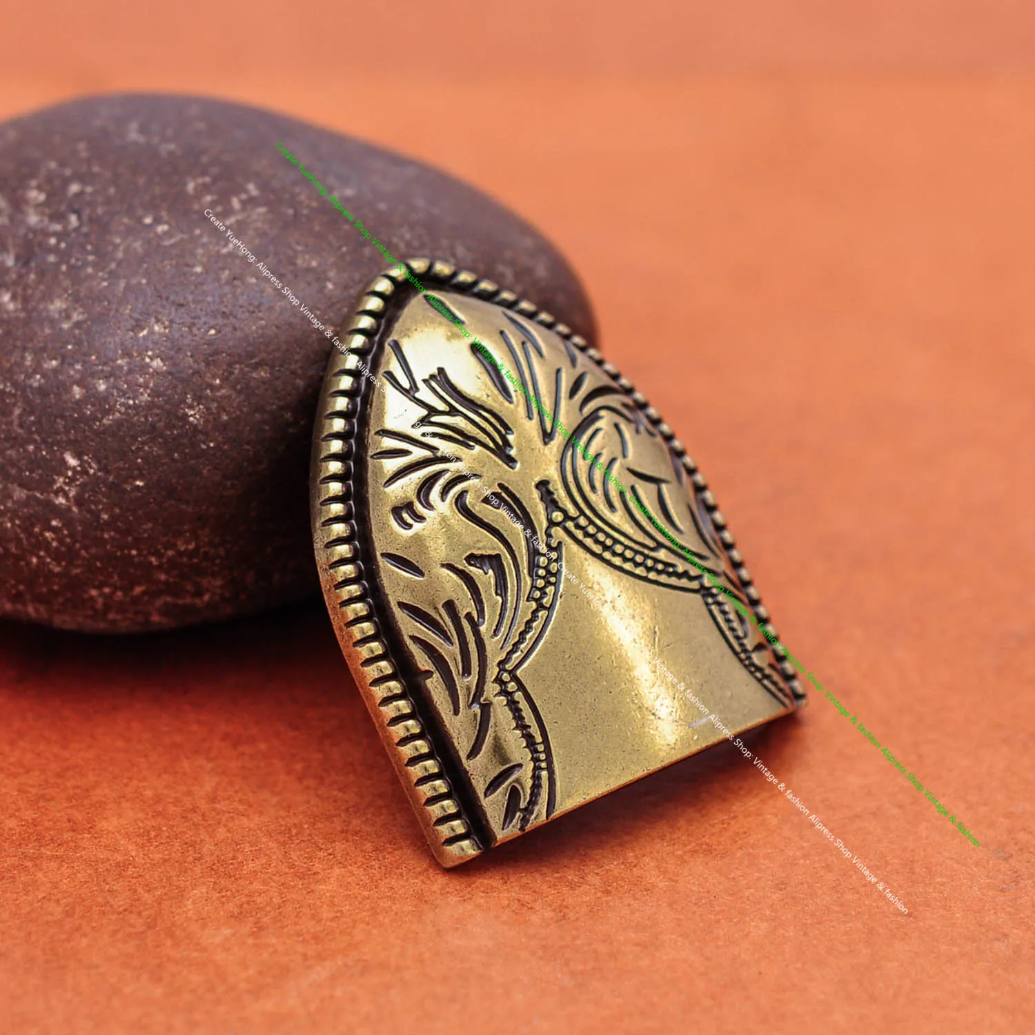 Ottone Antico Placcato Western Cowboy Rodeo 3 Pezzi Set Jeans Di Ricambio Intagliati Floreali Abbigliamento Fibbia Per Cintura In Pelle Misura Cinturino 35mm - Foto 6