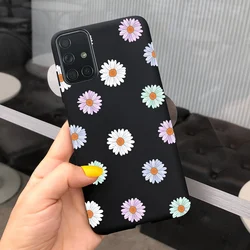 Stylish Candy Painted Soft Silicone Bumper Case for Samsung M31S (Black 2027)