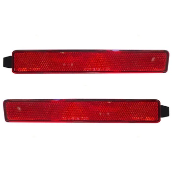 

2X Red Len LED Tail Brake Rear Fog Lamps Bumper Reflector Lights for Cadillac Srx 2010-2016