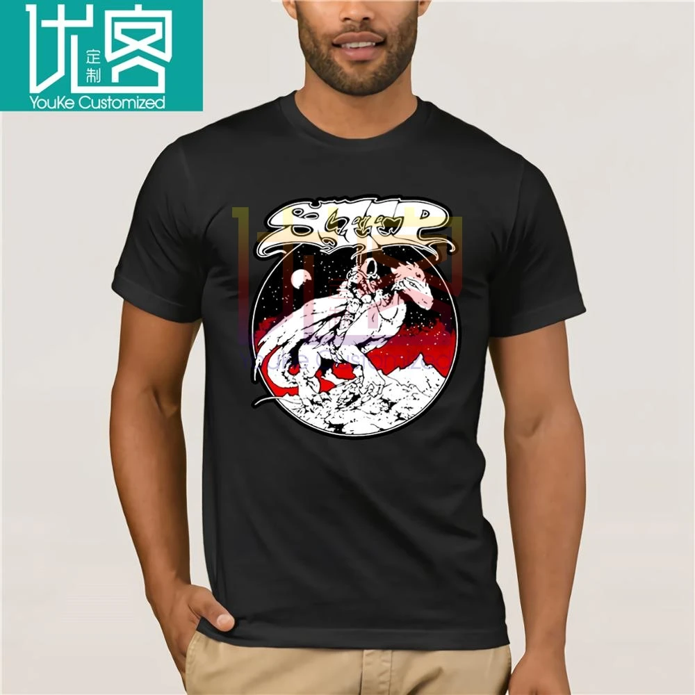 SLEEP DRAGONAUT Stoner Doom Band черно-белая футболка (XS-3XL) крутая Повседневная pride Мужская