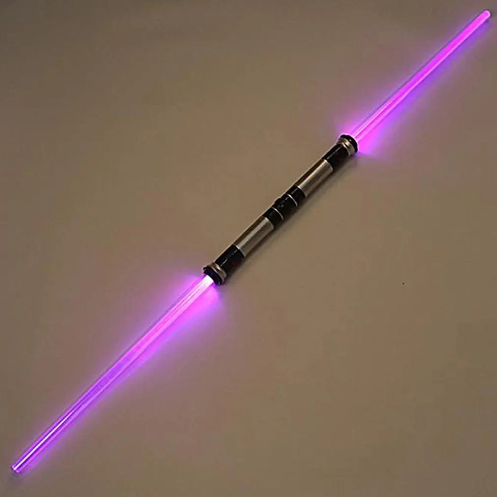 2-in-1 Lightsaber Creative LED Flashing Sword Cosplay Prop Funny Laser Sword Toy with Sound Luminous Children Toy