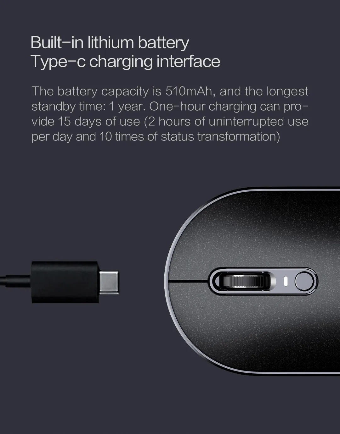 Xiaomi MIIIW M18 Transformable Elite Mouse 2.4Ghz Wireless / Bluetooth 8 Xiaomi MIIIW M18 Transformable Elite Mouse 2.4Ghz Wireless / Bluetooth 8