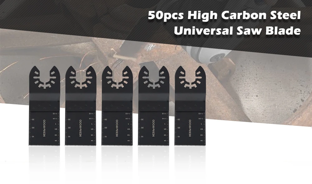 Portable High Carbon Steel Multi-hole Type Universal Saw Blade Oscillating Multitool Saw Blade for Renovator Power Cutting Tools