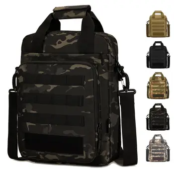 

Men's Tactical Tote Kit Travel Business Bag Anti-theft Shoulder Bag Holster Anti-theft Seat Belt Digital Storage Chest Bag