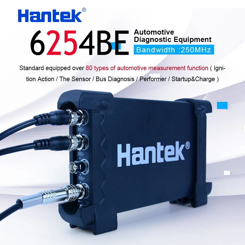 Hantek 6254be Digital Oscilloscope 250mhz Bandwidth Automotive