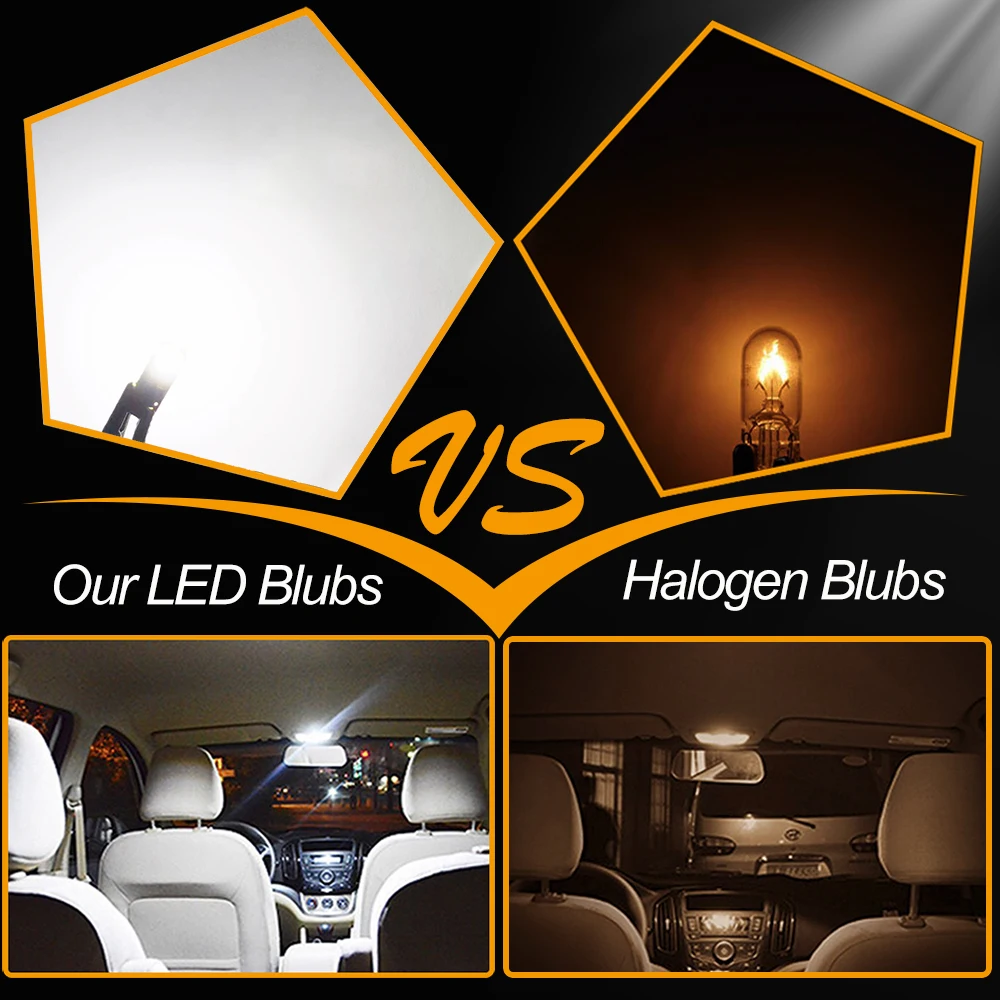 10x T10 Led Canbus W5W ڵ ׸  Skoda Octavia 2 A7 A5 Armrest ii Fabia Rapid Superb 1 2 3 Yeti Felicia Rs