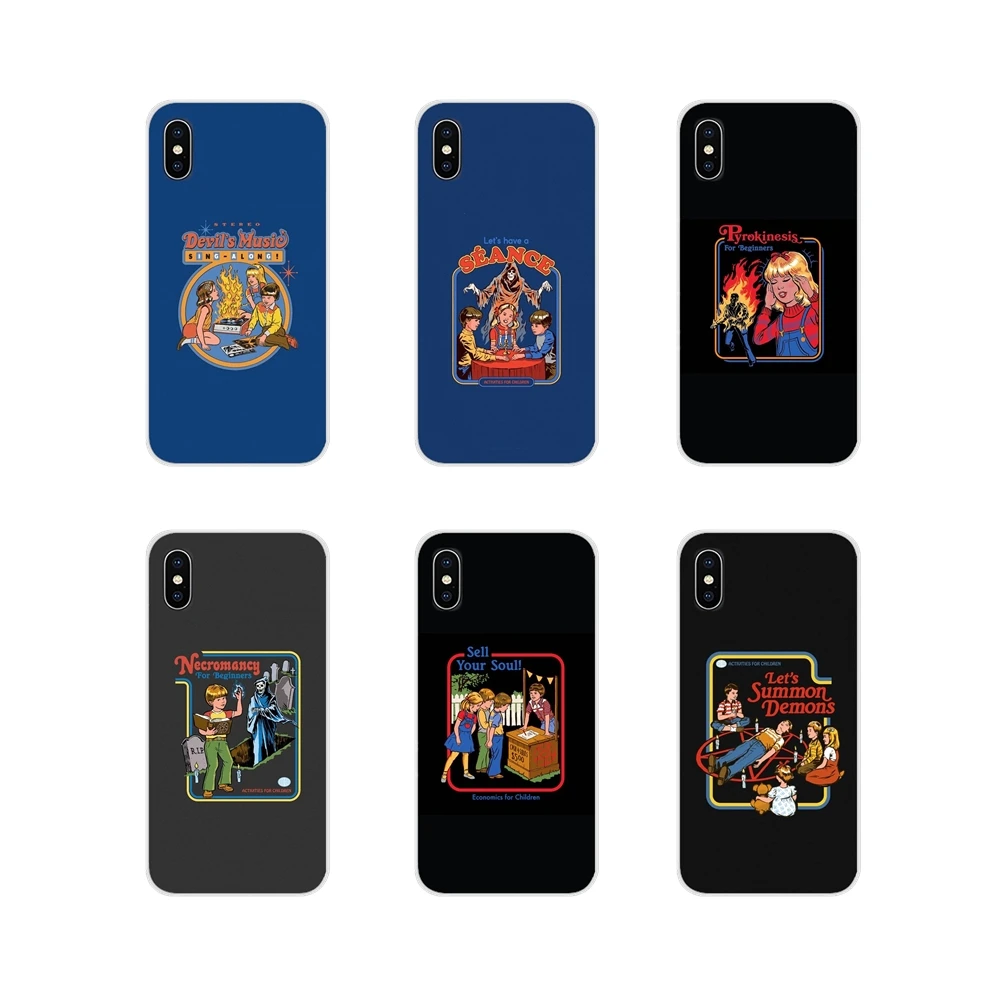 Cell Phone Shell Covers For LG G3 G4 Mini G5 G6 G7 Q6 Q7 Q8 Q9 V10 V20 V30 X Power 2 3 K10 K4 K8 2017 LET'S SUMMON DEMONS Lovely |