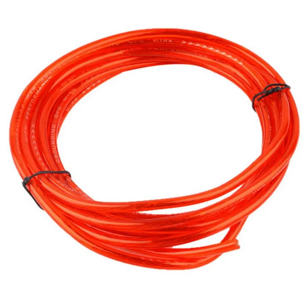 Universal Car Audio Amplifier Speaker Wire Kit RCA Ground Cable Fuse Holder