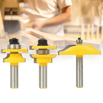 

Cutter Router Bits Drill Ogee Rail & Stile Raised Panel Door Woodworking