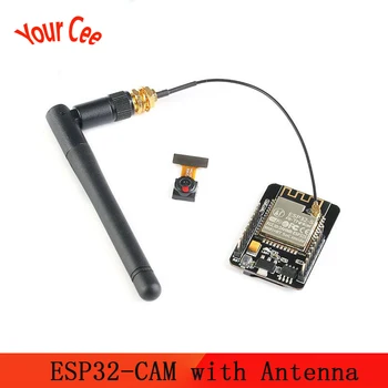 

ESP32-CAM WiFi Bluetooth Module Development Board ESP32-DevKitC core board with Camera mould OV2640 2MP with IPEX antenna