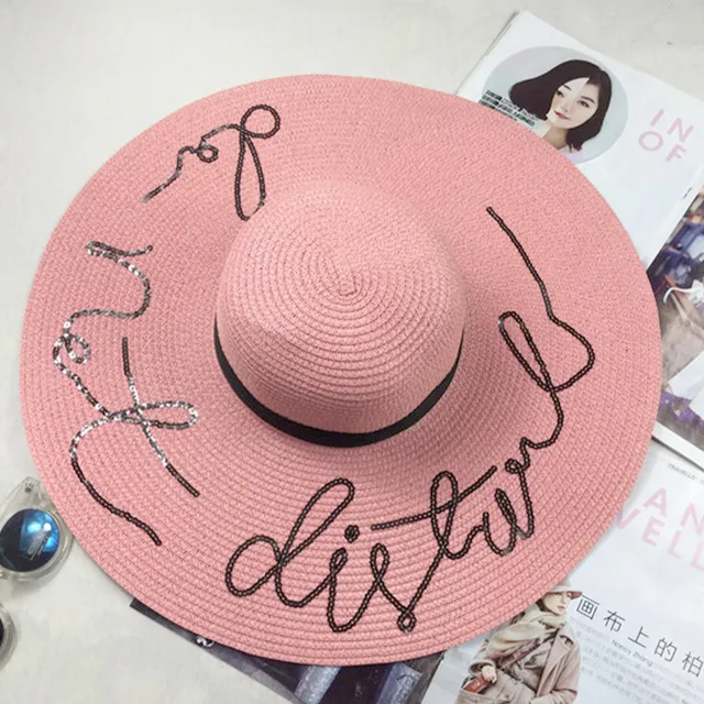 Personalised Floppy Future Mrs Sun Hat 