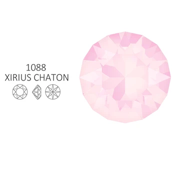 

1088 100% Original Crystals from Swarovski-elements XIRIUS Chaton Pointed Back Foiled Rhinestone Strass for nail art DIY jewelry