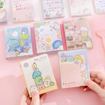 

Sumikko Gurashi Coffee House 6 Folding Memo Pad Sticky Notes Escolar Papelaria School Supply Bookmark Label
