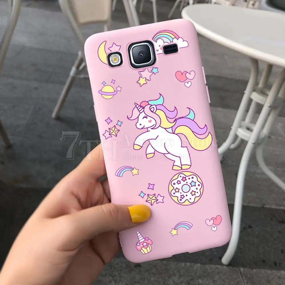 Whimsical Cartoon Unicorn Soft Silicone Phone Case