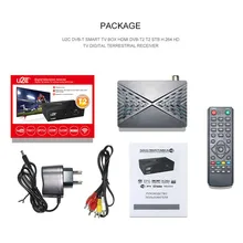 DVB C чувствительный USB порт wifi Умный Цифровой PVR функция наземного сигнала HDMI домашний двухъядерный ТВ-бокс HD ТВ ABS приемник 1080P