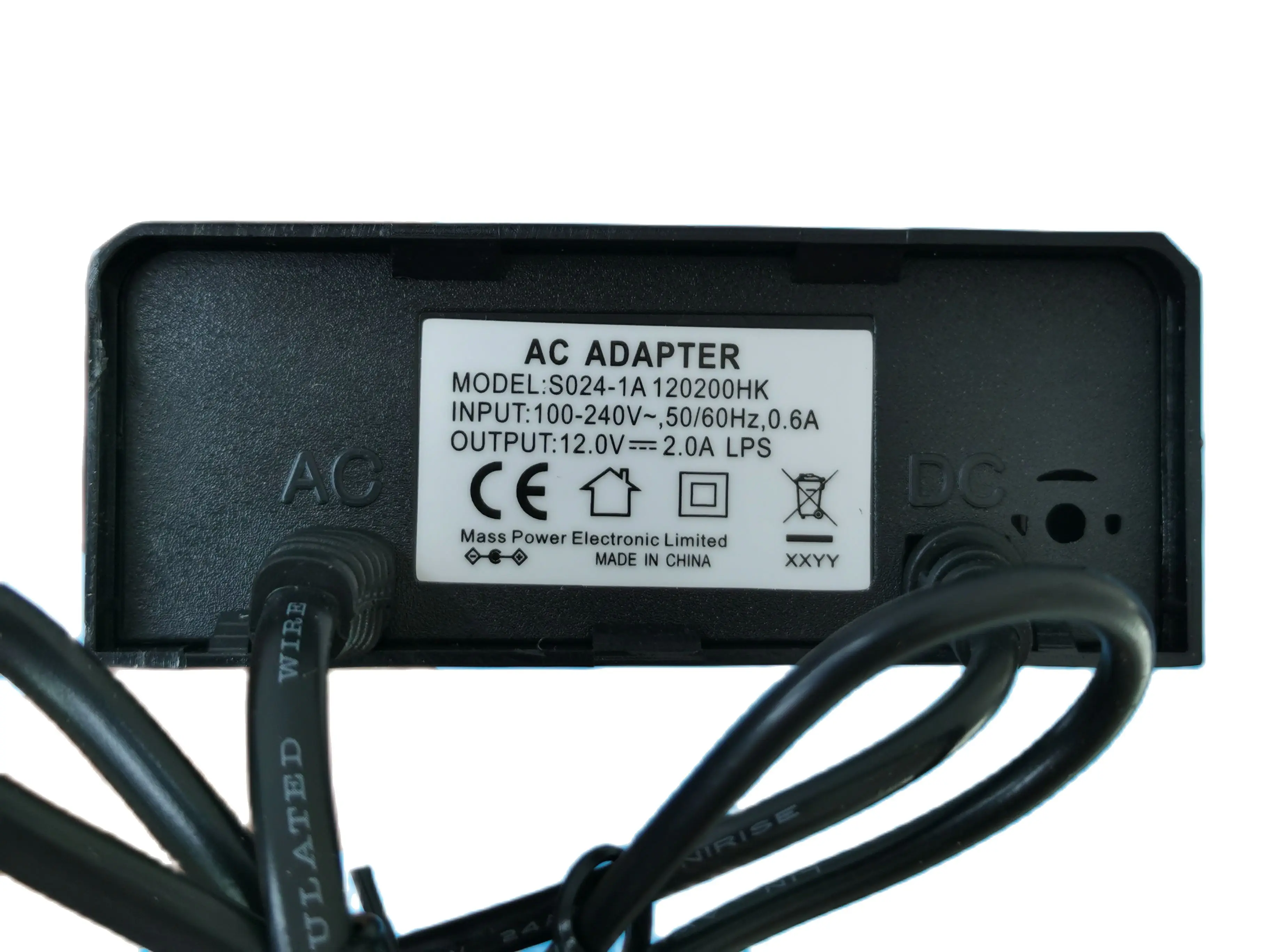 Adaptateur d'alimentation 12V 2A pour caméra de vidéosurveillance IP et DVR  AC 100-240V à DC 12V 2A convertisseur - AliExpress