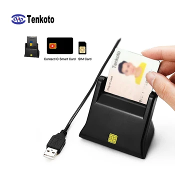 Lector de tarjetas SIM, escritor de contacto inteligente ISO7816 SDK, USB, EMV, Chip IC, lector de tarjetas inteligentes/escritor