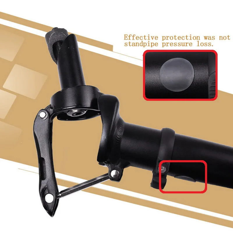 

Adjustable Folding Bike 25.4mm Handlebar Stem Fork Extender Adapter Riser