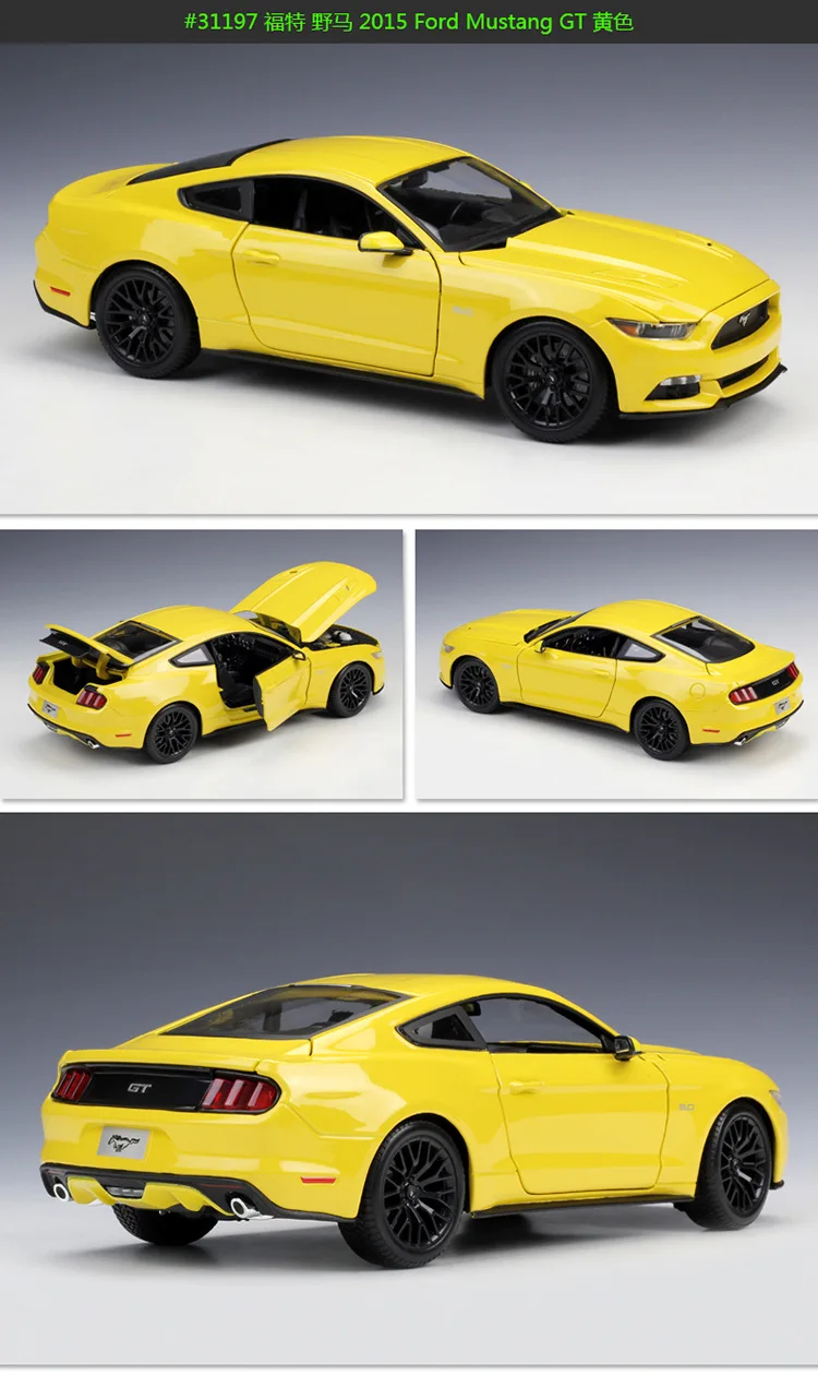 Maisto литая 1:18 Модель автомобиля из сплава Mustang GT 1967 GTA fastback 1968 GT Cobra JET Metal гоночный автомобиль коллекция для взрослых