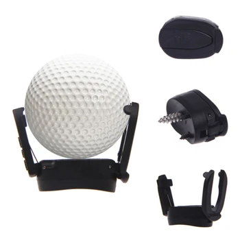 

2pcs/pack Golf Ball Thrower Portable Putter Mini Ball Pickup Mini Ball Seat Fan Accessories Golf Training Aids